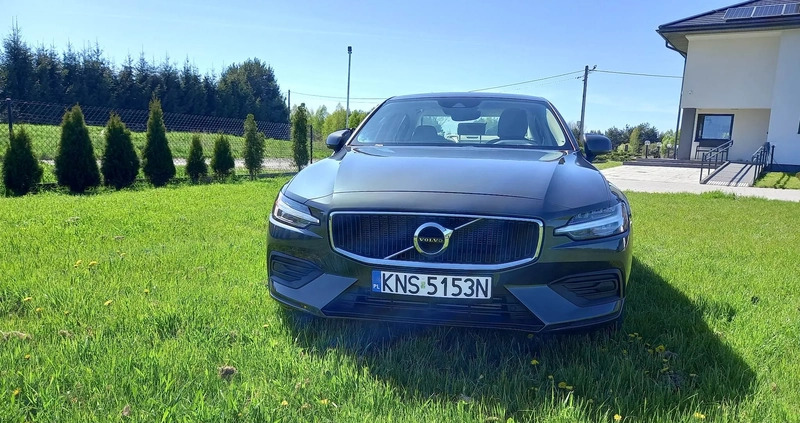 Volvo S60 cena 115500 przebieg: 37866, rok produkcji 2020 z Woźniki małe 121